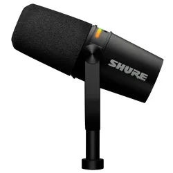Shure MV7+ Dinamik Podcast Mikrofonu (SİYAH) | Sesçi Baba